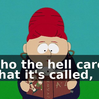 Who the hell cares what it's called,