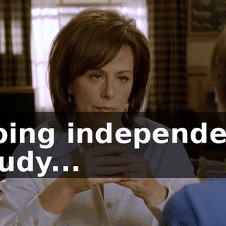 Doing independent study...
