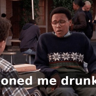 phoned me drunk...