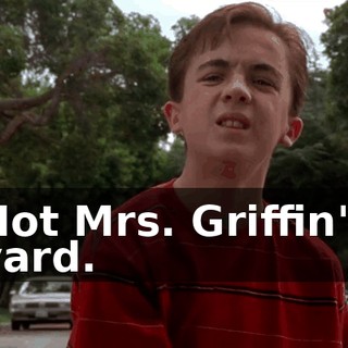 Not Mrs. Griffin's yard.