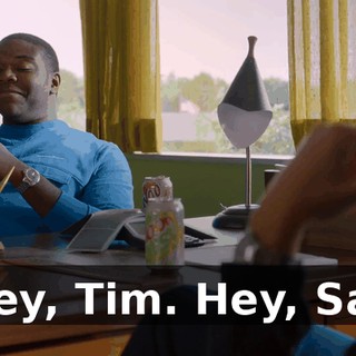 - Hey, Tim. Hey, Sam.