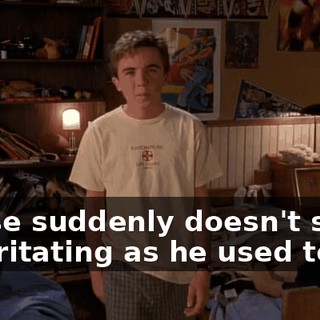 Reese suddenly doesn't seem as irritating as he used to.
