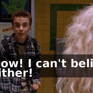 I know! I can't believe it either!