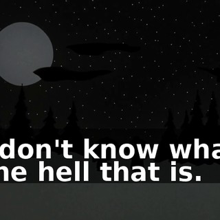 I don't know what the hell that is.