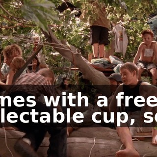 comes with a free collectable cup, so...