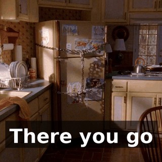 ♪ There you go ♪
