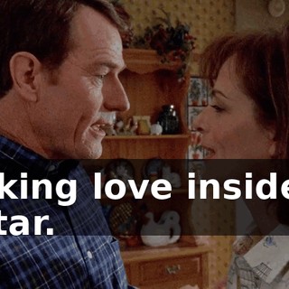 making love inside of a star.