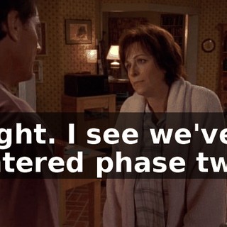 Right. I see we've entered phase two.