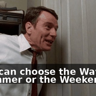 You can choose the Wave Skimmer or the Weekender.