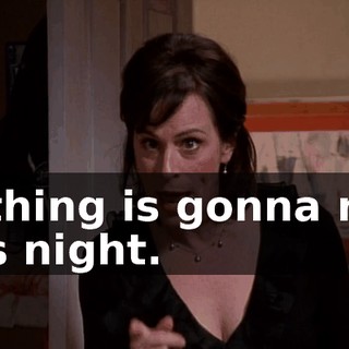 Nothing is gonna ruin this night.