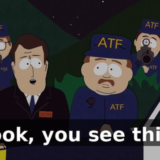 Look, you see this?