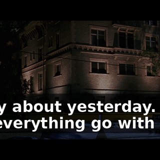 Sorry about yesterday. How did everything go with you?