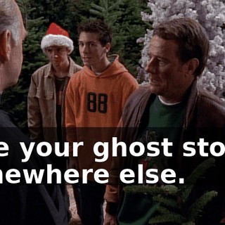 Take your ghost stories somewhere else.