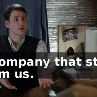 a company that stole from us.