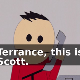 Terrance, this is Scott.