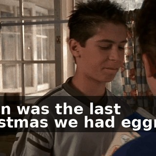 When was the last Christmas we had eggnog?