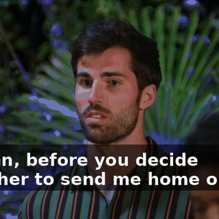 Megan, before you decide whether to send me home or not,