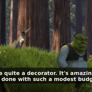 You are quite a decorator. It's amazing what you've done with such a modest budget.