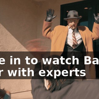 Tune in to watch Barley spar with experts