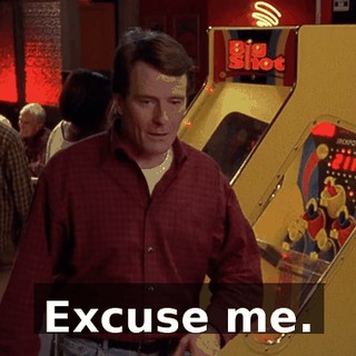 Excuse me.