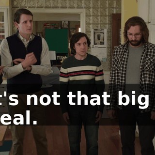 It's not that big a deal.