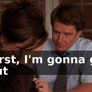 First, I'm gonna go out