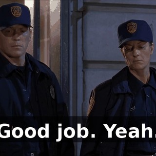 Good job. Yeah.
