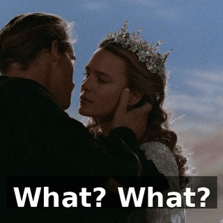What? What?