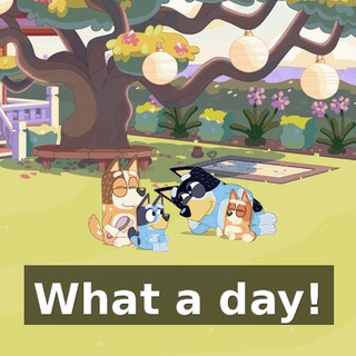 What a day!