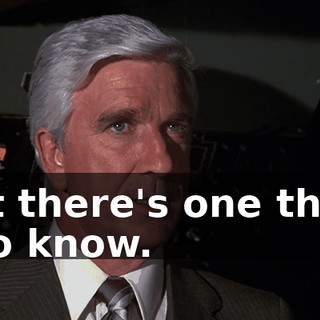 but there's one thing I do know.