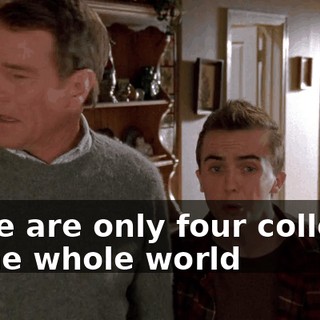 there are only four colleges in the whole world