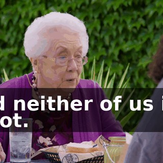 and neither of us is a bigot.