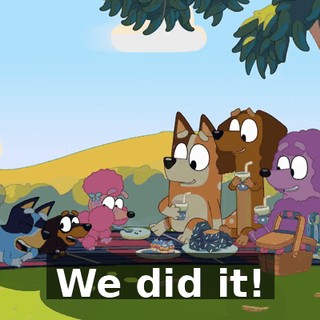 We did it!