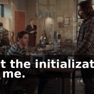 Test the initialization for me.