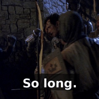 So long.