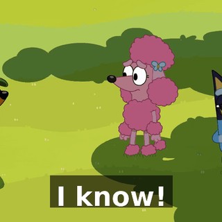 I know!