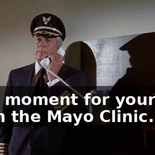One moment for your call from the Mayo Clinic.