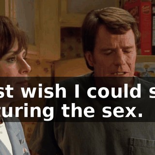 I just wish I could stop picturing the sex.