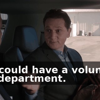 You could have a volunteer fire department.
