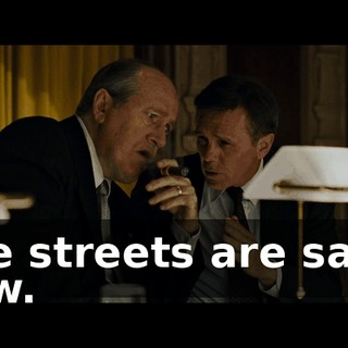 The streets are safer now.