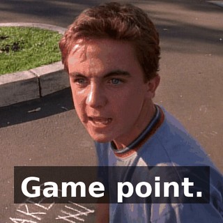 Game point.