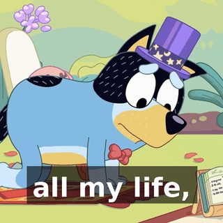 all my life,