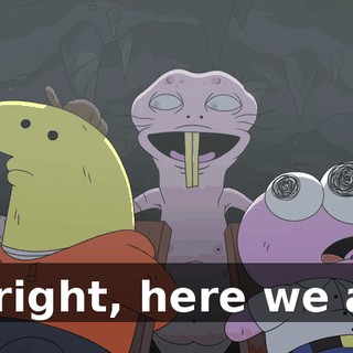 All right, here we are.
