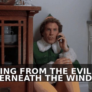 COMING FROM THE EVIL BOX UNDERNEATH THE WINDOW.