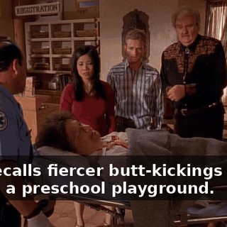 One recalls fiercer butt-kickings meted out on a preschool playground.