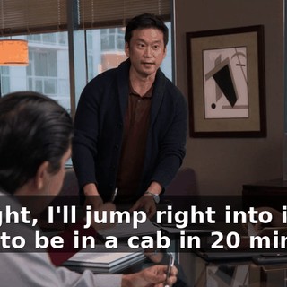 All right, I'll jump right into it. Have to be in a cab in 20 minutes.
