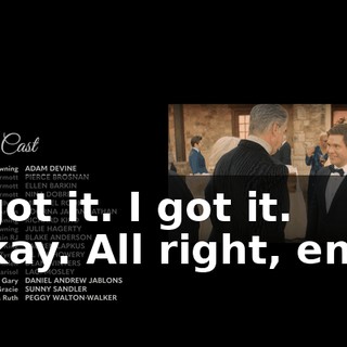 - I got it. I got it. - Okay. All right, enjoy.