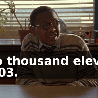 Two thousand eleven, 2,203.