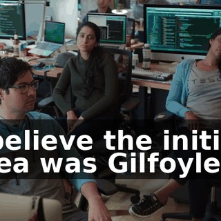 I believe the initial idea was Gilfoyle's.