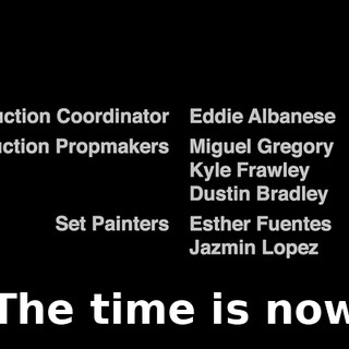 ♪ The time is now ♪